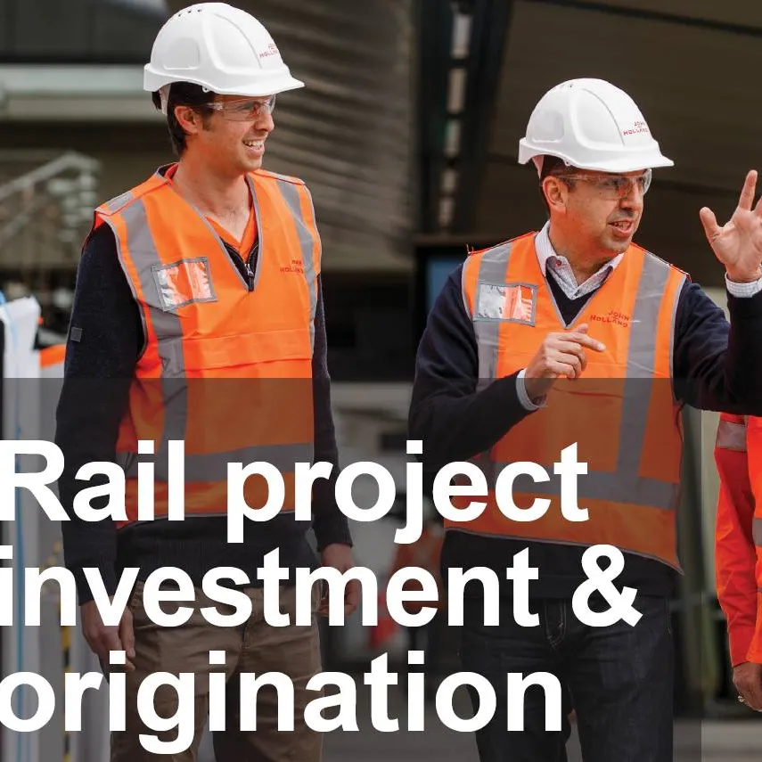 Rail Project Investment & Origination