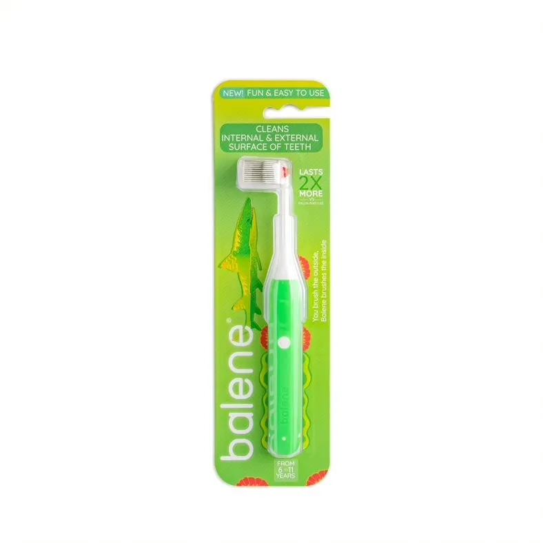 Balene: Double-sided manual toothbrush for Kids