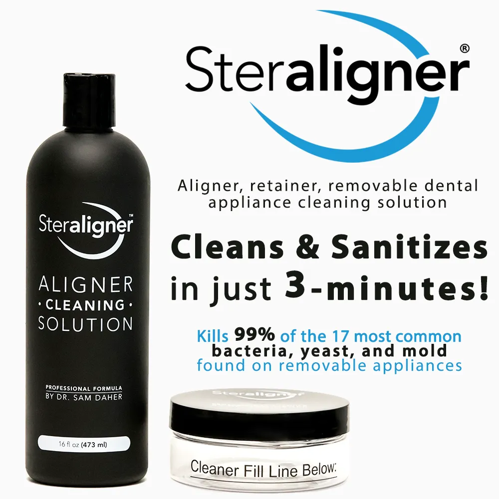 Steraligner - Cleans and sanitizes in 3-minutes