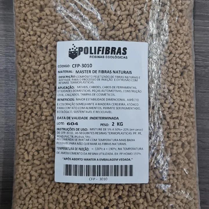 CFP 3010 COMPÓSITO PELETIZADO DE FIBRAS NATURAIS