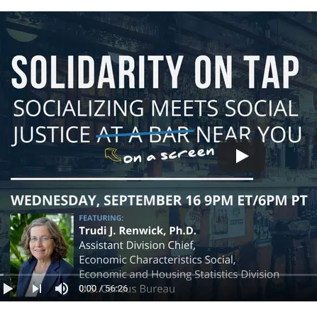 Solidarity on Tap withTrudi Renwick, PhD