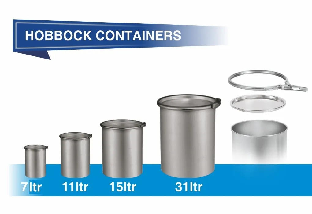 Aluminium Hobbock container