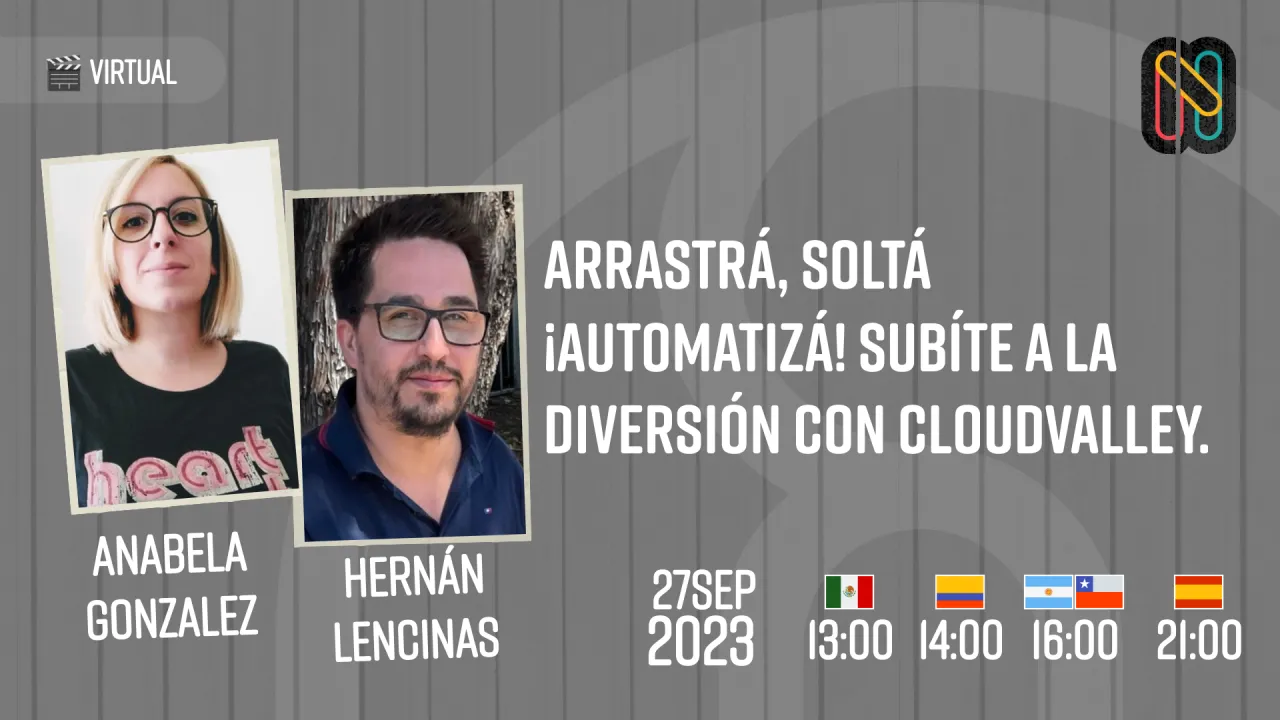 Arrastrá, Soltá ¡Automatizá! Subíte a la Diversión con CloudValley.