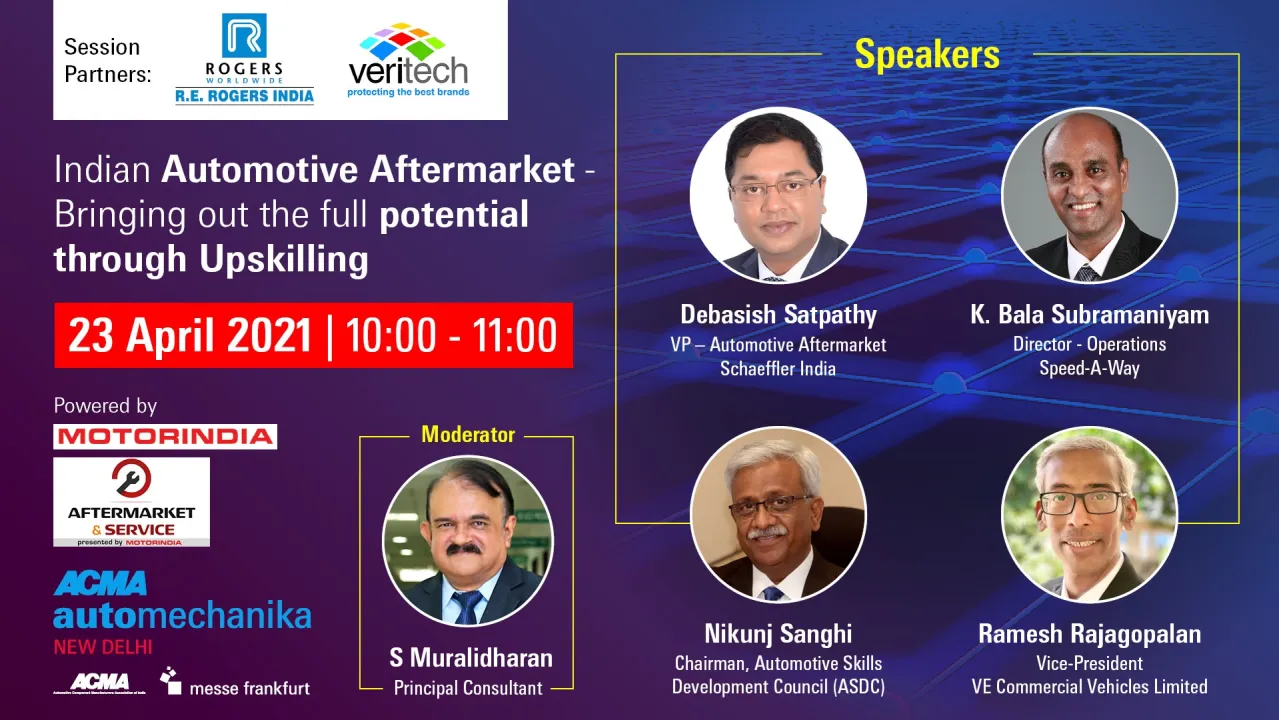 Indian Automotive Aftermarket - Bringing out the full potential through Upskilling powered by Motorindia