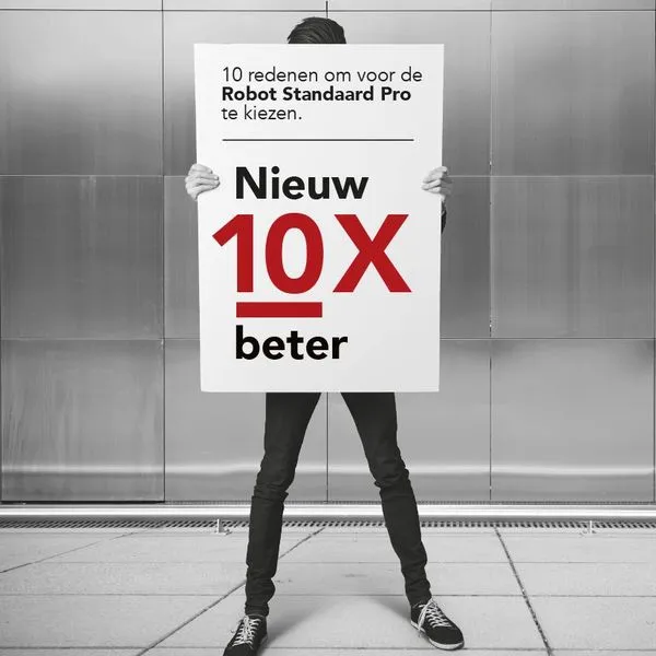 Robot Standaard PRO. Dé nieuwe Standaard voor professionals!