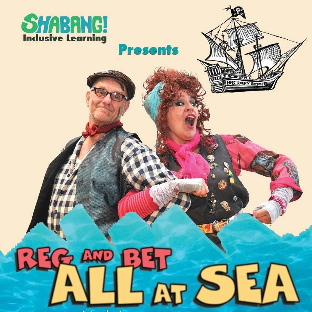 Reg & Bet - All At Sea - DVD & CD with Makaton signs