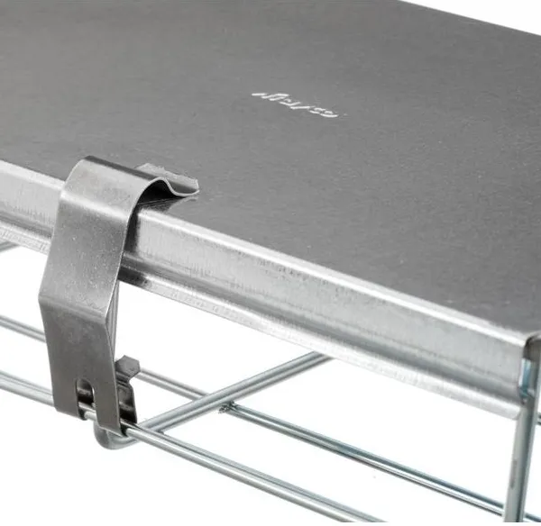 Draadgoot met koppelplaten