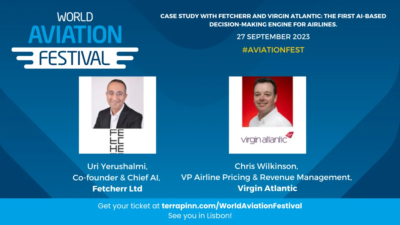 Case Study with Fetcherr and an airline: The First AI-based decision-making engine for airlines.