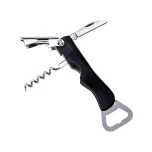 Abridor De Garrafas E Saca Rolhas Garçom Preto