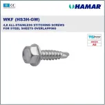 HAMAR® All-stainless self-drilling screws