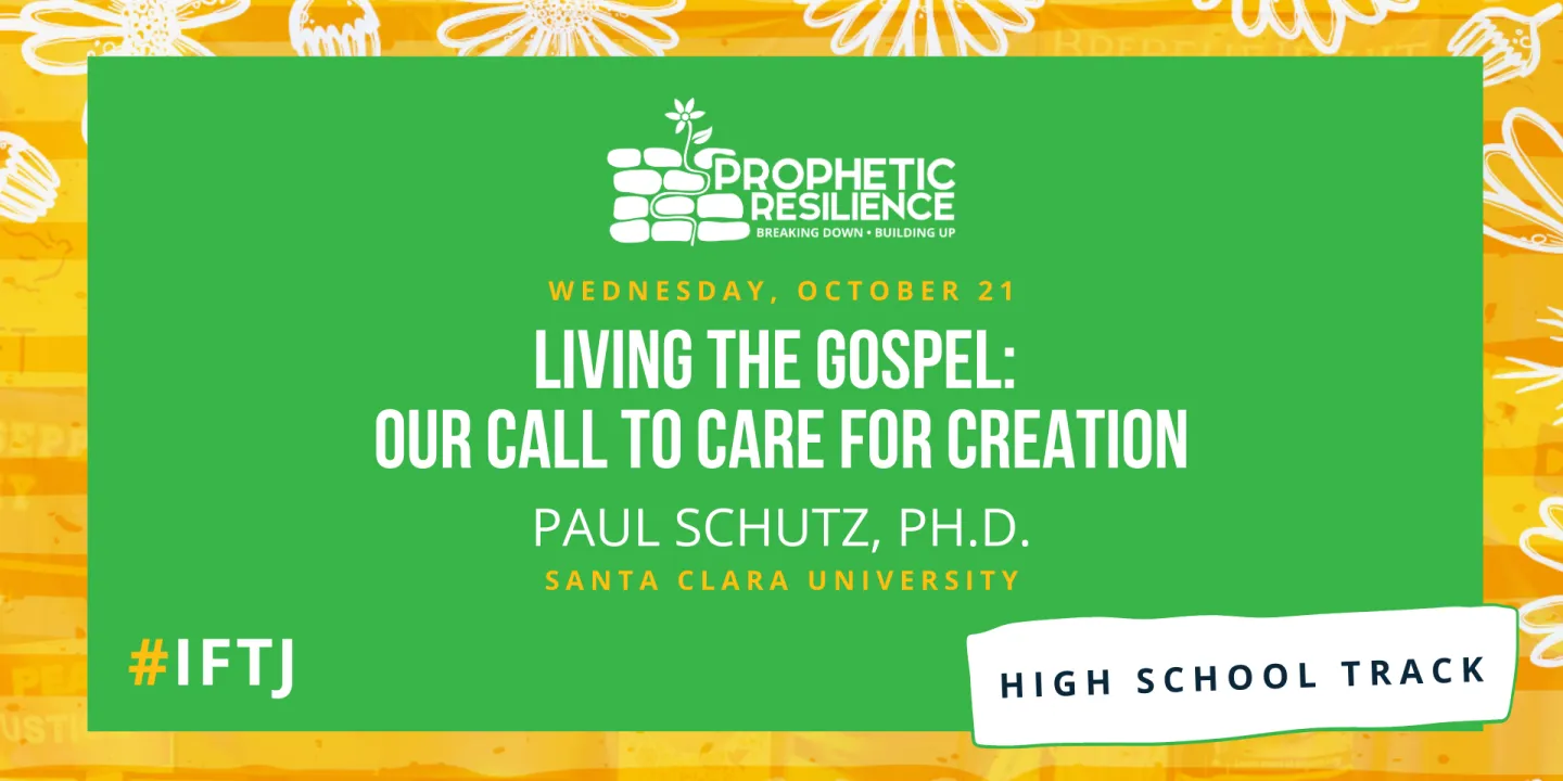 Keynote - Living the Gospel: Our Call to Care for Creation