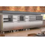 Churrasqueiras Rotativas Profissionais a carvão - Linha Jumbo Modular