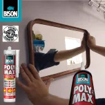 BISON POLY MAX® CRYSTAL EXPRESS Low VOC Transparent Construction Adhesive & Sealant