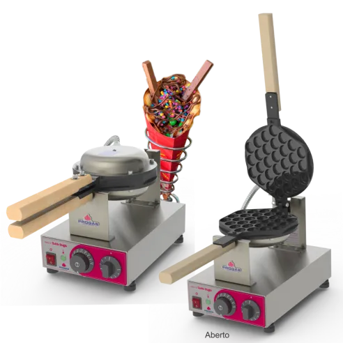 Máquina de Bubble Waffle PRKB-10