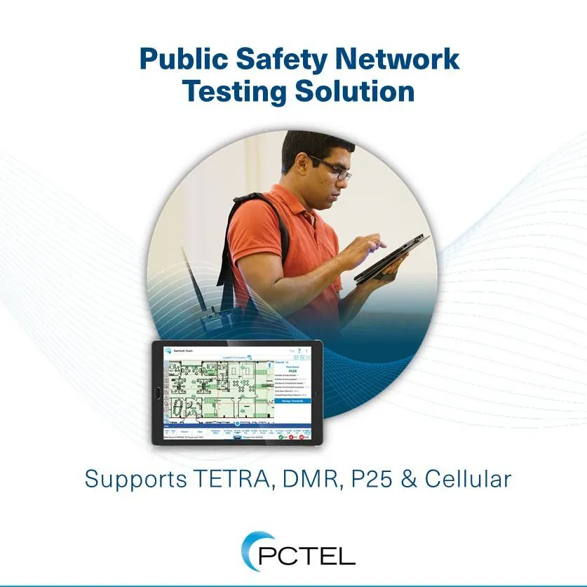 Public Safety Network Testing Solution – TETRA, DMR, P25 & Cellular