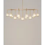 Flute Beam Chandelier