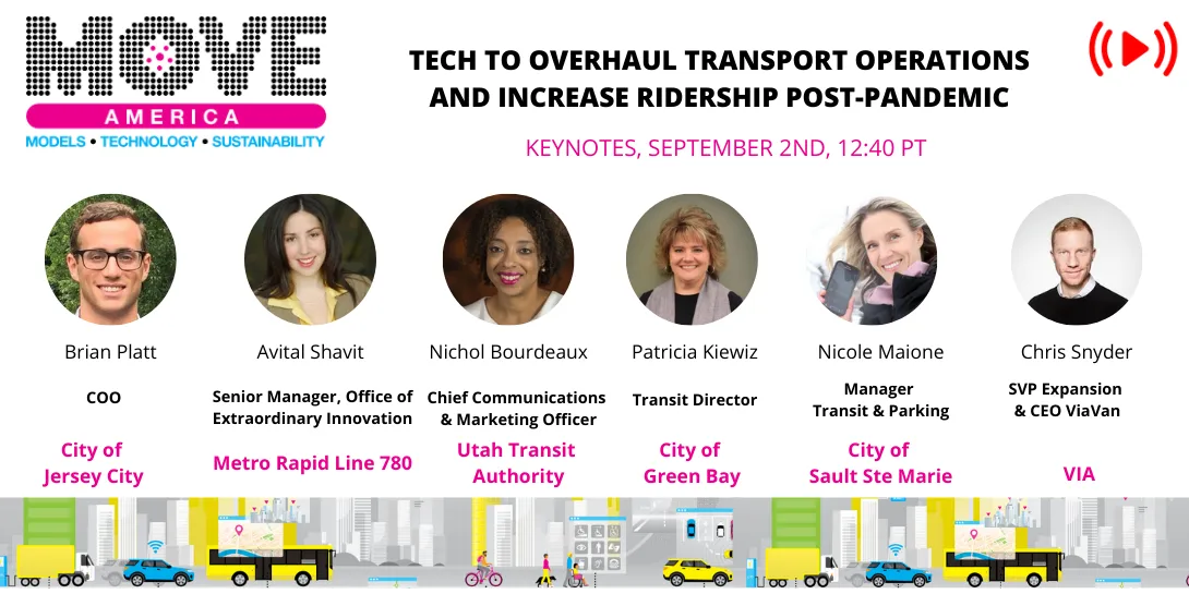 Tech to overhaul transport operations and increase ridership post-pandemic