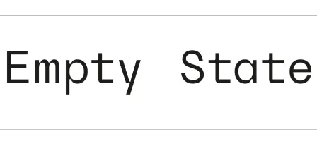 Empty State