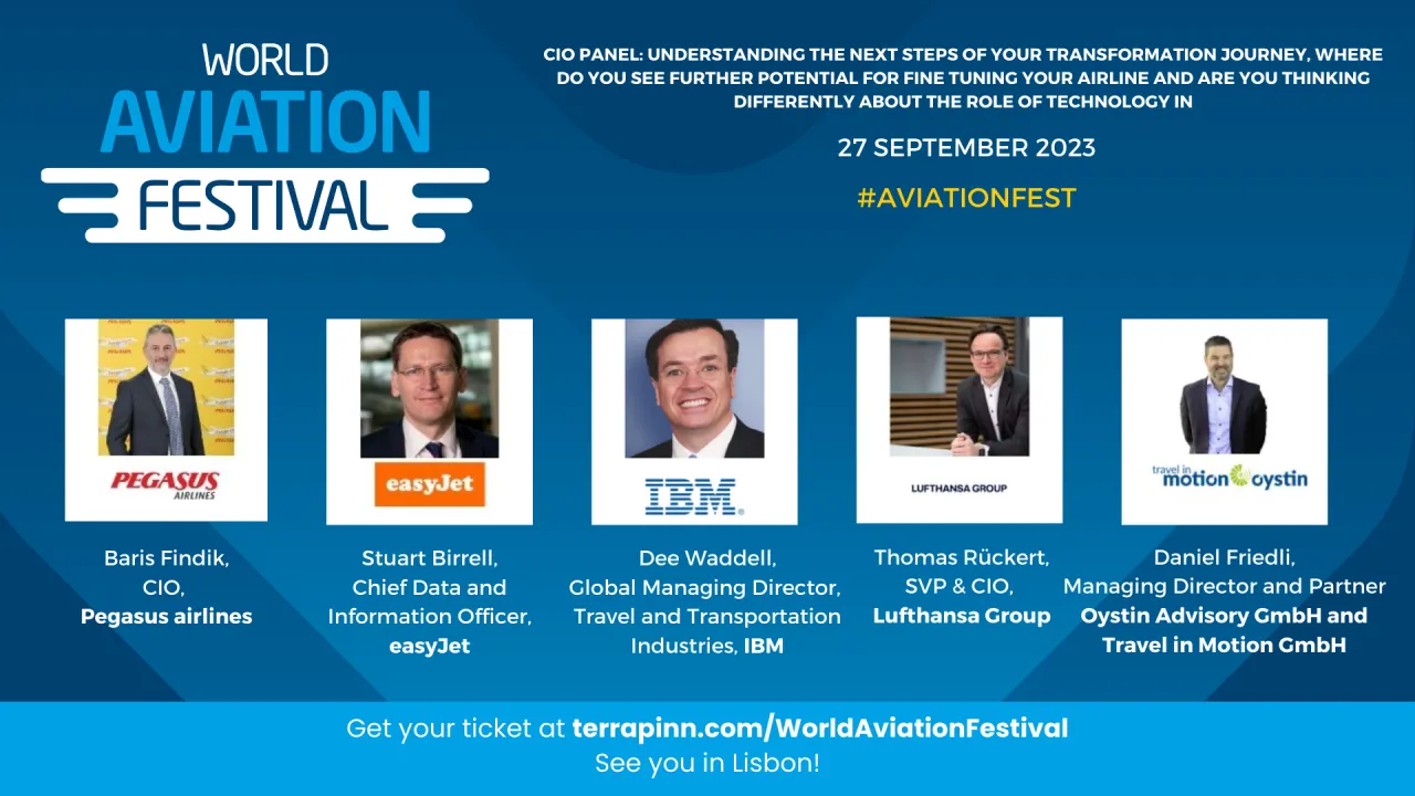 CIO Panel: Understanding the next steps of your transformation journey, where do you see further potential for fine tuning your airline and are you thinking differently about the role of technology in