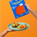 Current Foods Smoked Salmon Slices (plant-based)