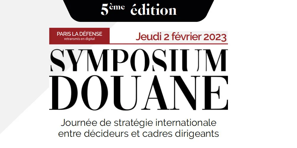 SYMPOSIUM DOUANE PARIS 2023