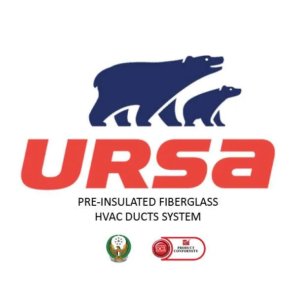 URSA AIR Mineral Wool Pre-Insulated Ducts
