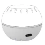 Shelly Fuente de alimentación USB para H&T, Negro/Blanco