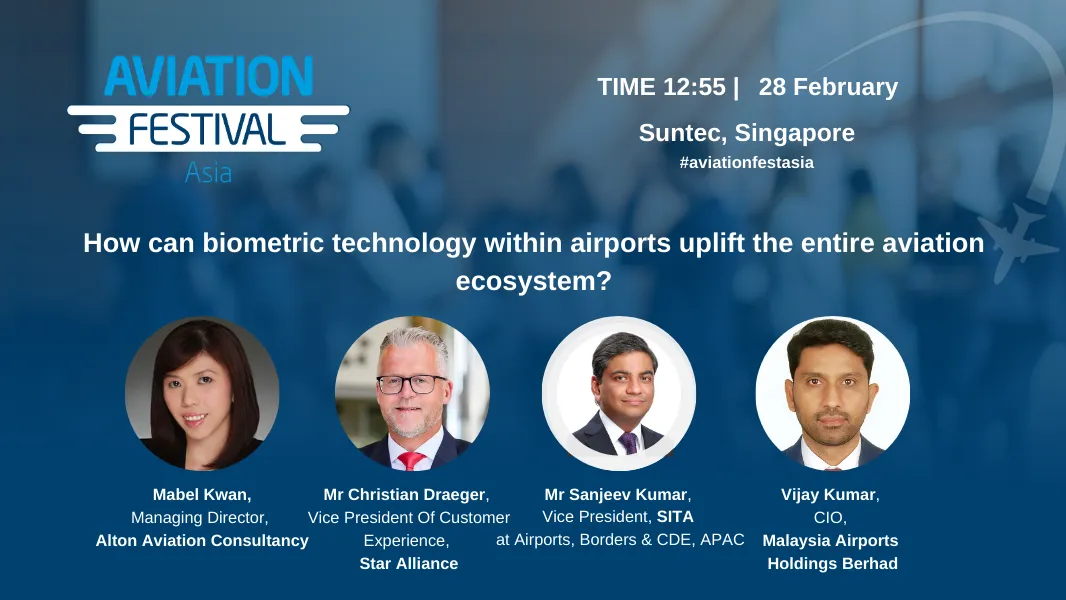 How can biometric technology within airports be optimized to uplift the entire aviation ecosystem?