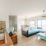 Villa with balcony and terrace sea view