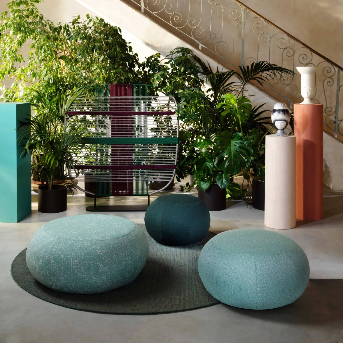 Geo Pouf Outdoor