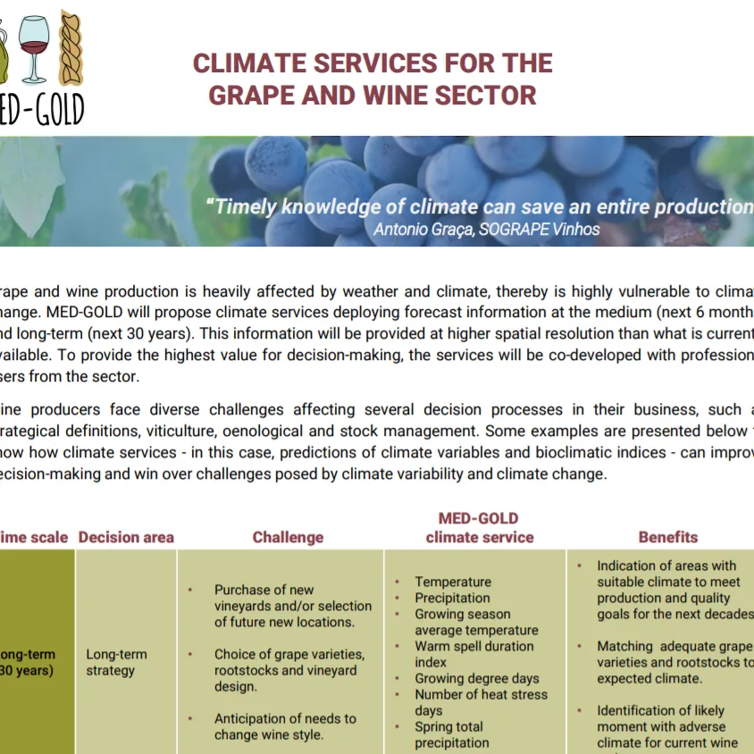 Document - Climate services for the grape and wine sector