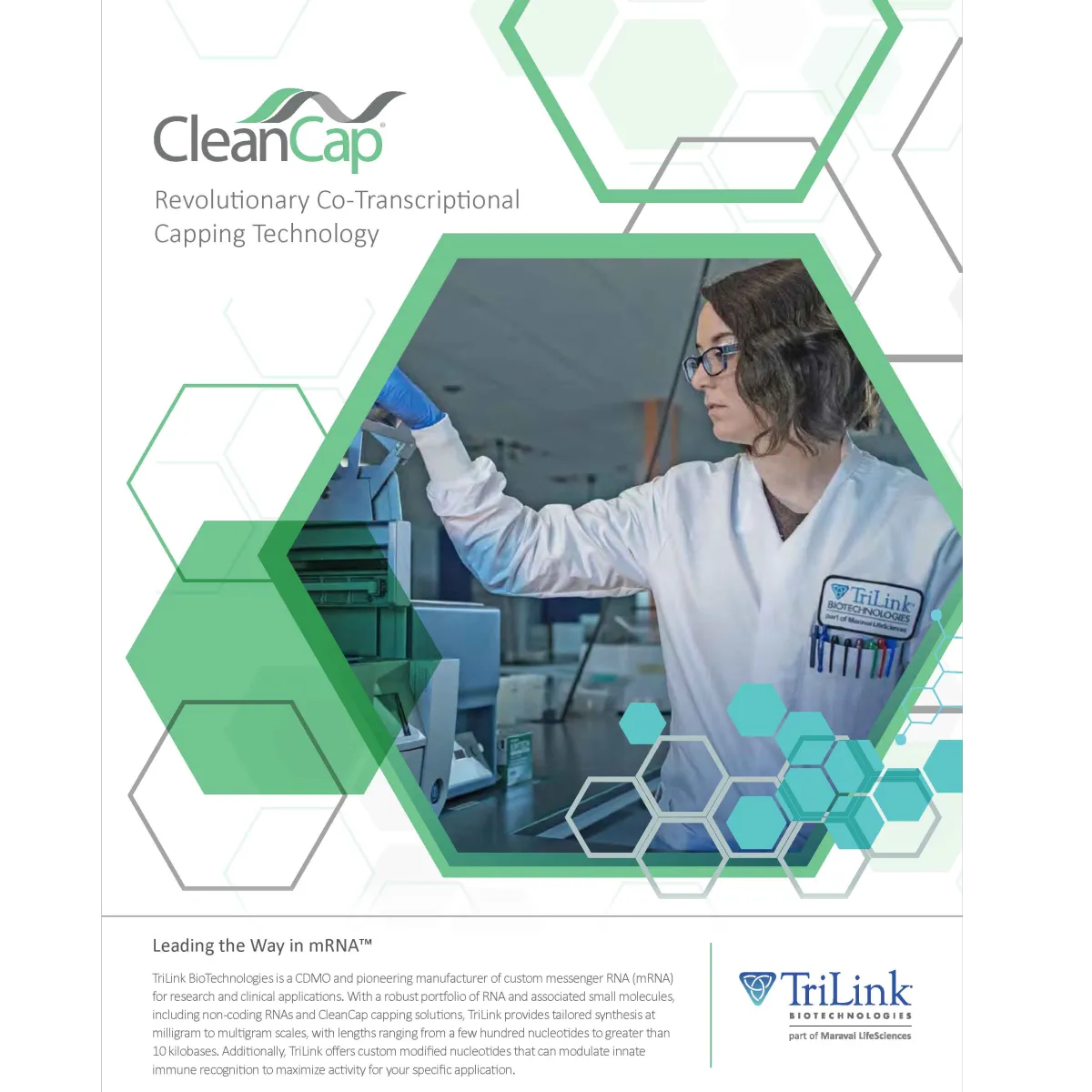 CleanCap®: Revolutionary Co-Transcriptional Capping Technology