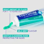 ELGYDIUM Kids & Junior Toothpaste range 50ml