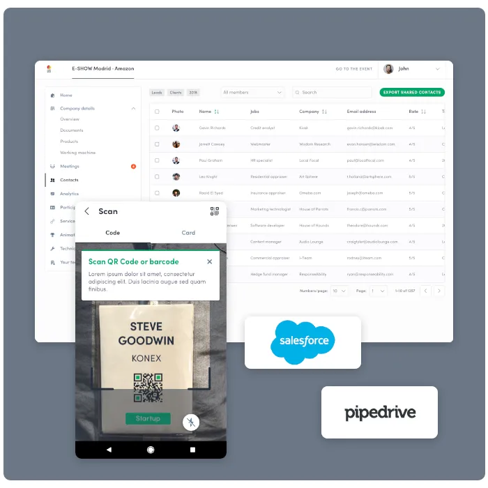 Exhibitor Lead Capture