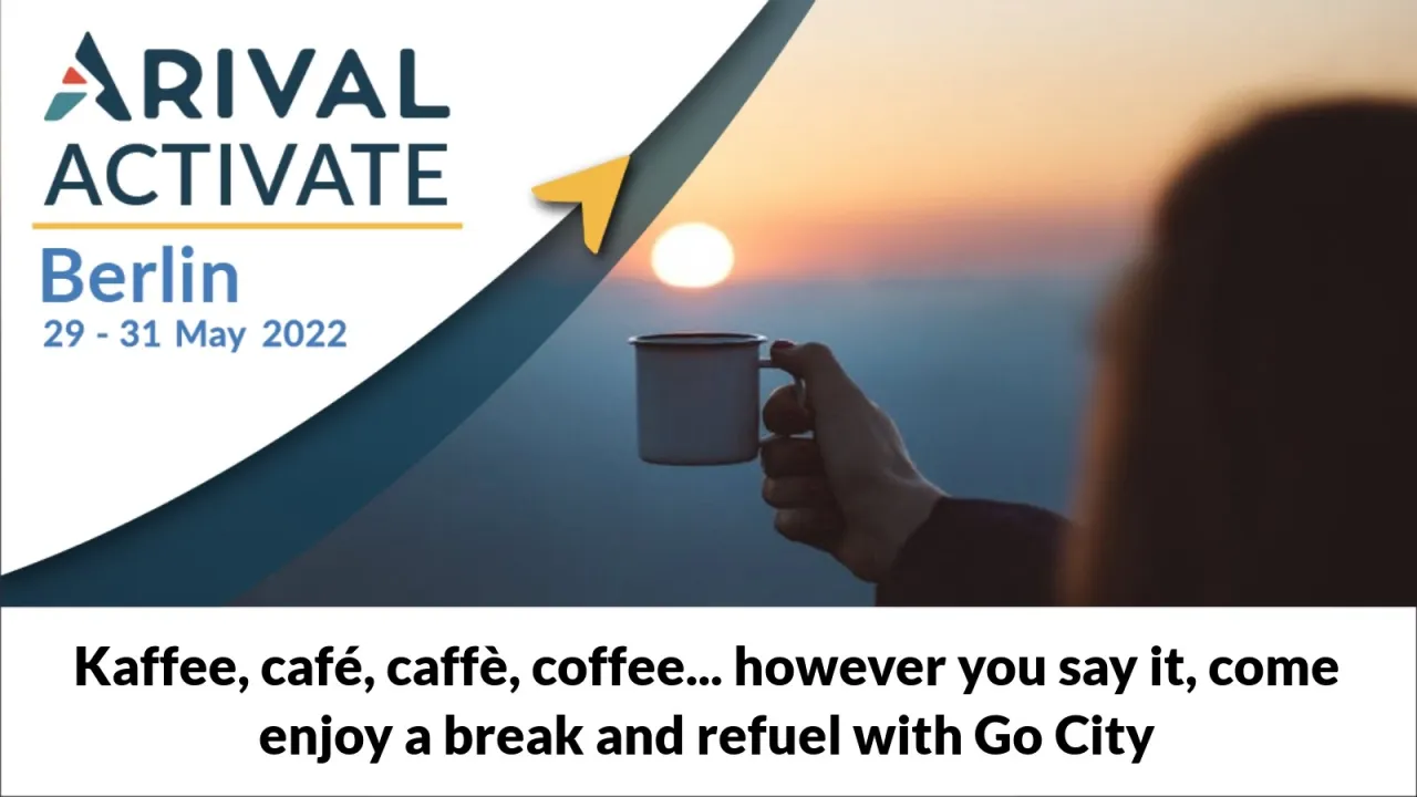 Kaffee, café, caffè, coffee... however you say it, come enjoy a break and refuel with Go City