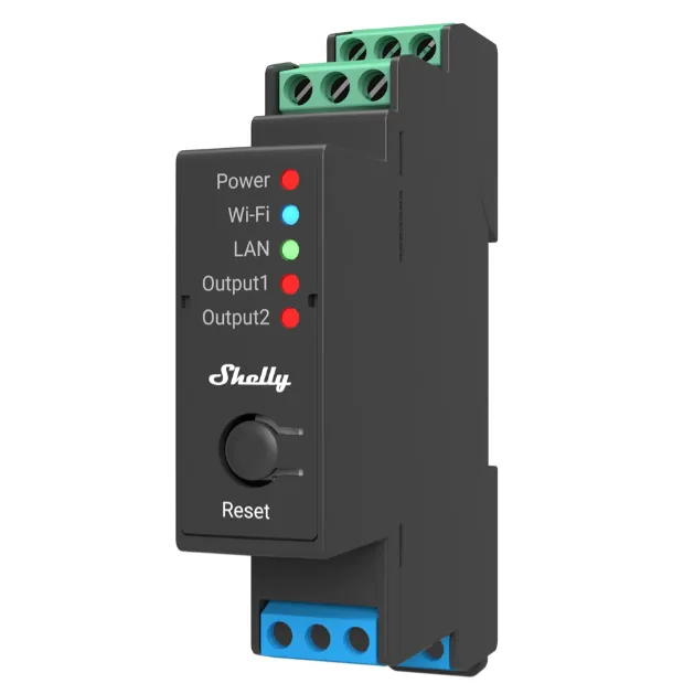 Shelly Pro 2/2PM