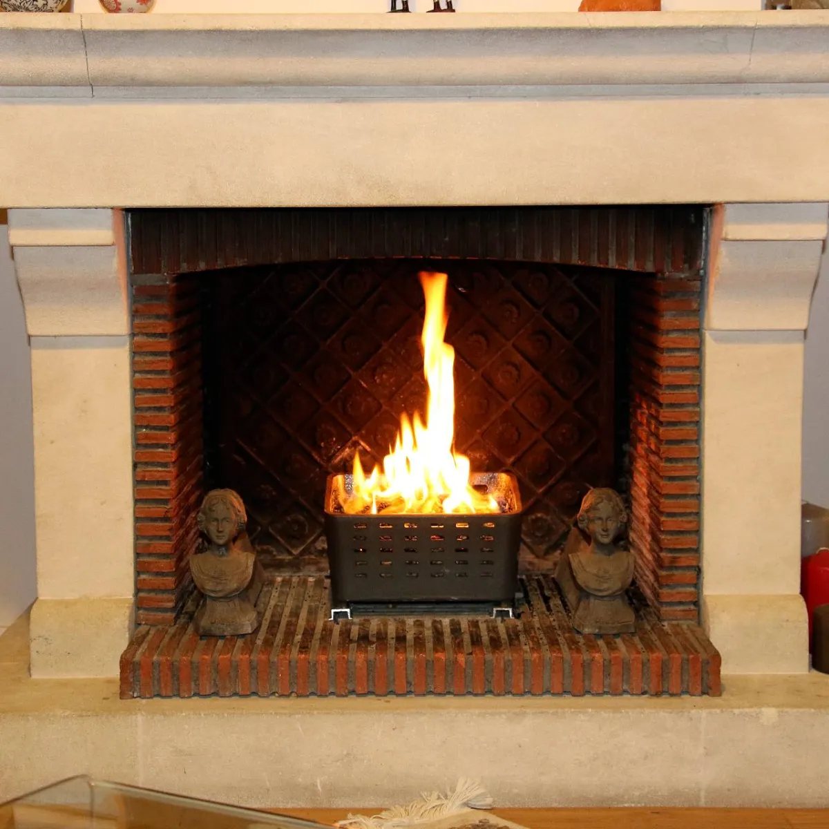 BRASIER A GRANULES DE BOIS