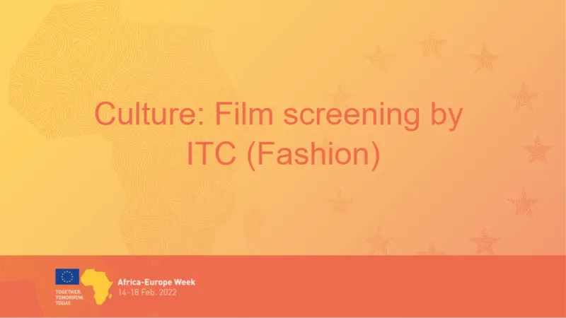 Culture: Film screening by ITC (Fashion)