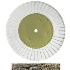 Disques abrasifs de finition, coton, éponge abrasive, disques en acier, disques en sisal et coton sisal.