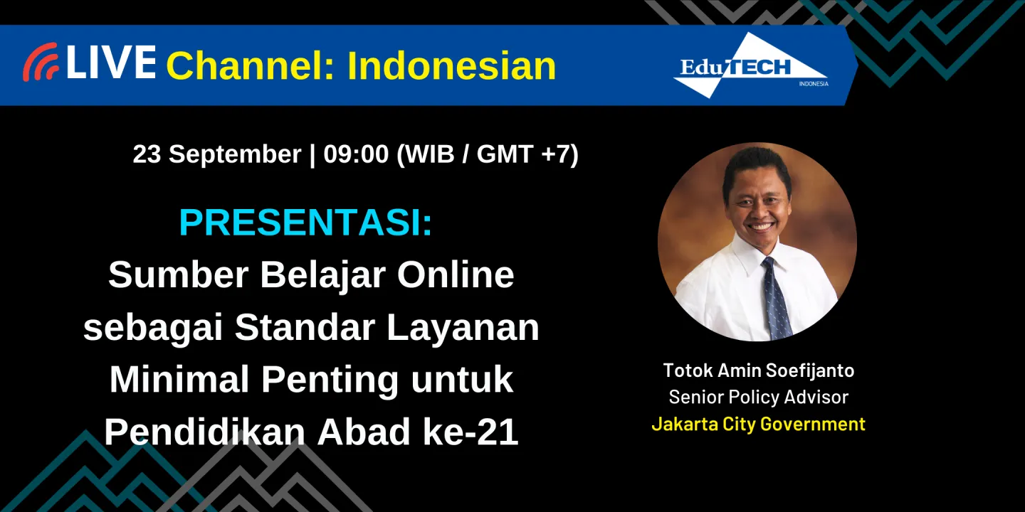 Sumber Belajar Online sebagai Standar Layanan Minimal Penting untuk Pendidikan Abad ke-21 (On-line Learning Resources as Important Minimum Service Standards in the 21st Century Education)