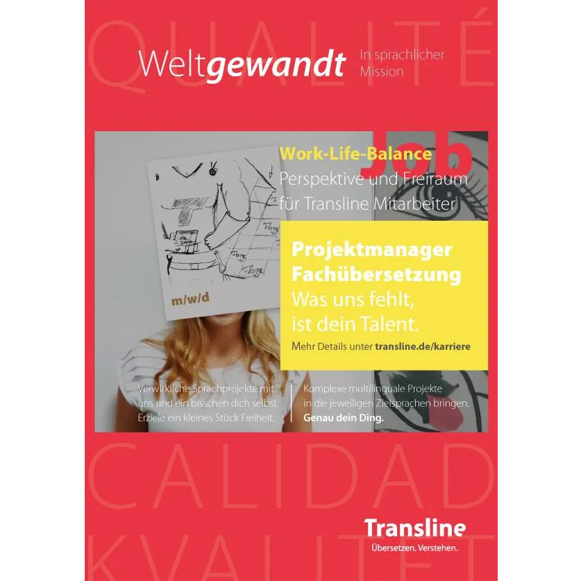 Projektmanager für Fachübersetzungen (m/w/d)