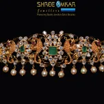 Multicolour CZ Baju Bandh