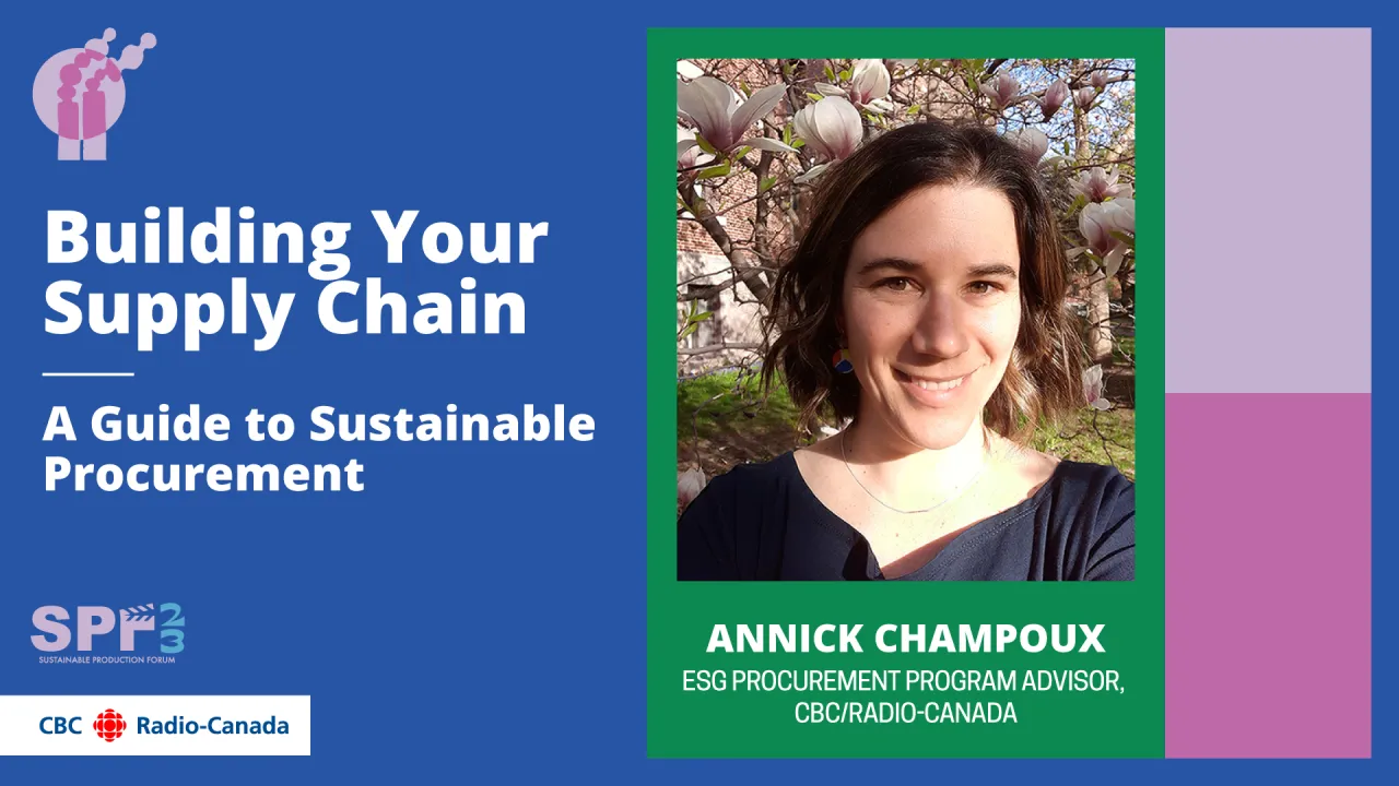 Building Your Supply Chain - A Guide To Sustainable Procurement