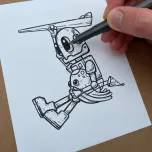 Zebra Fude Brush Pens