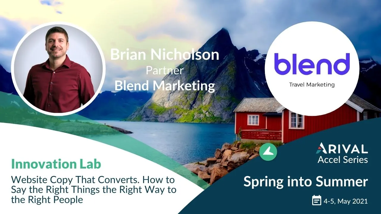 Innovation Lab presented by Blend: Website Copy That Converts. How to Say the Right Things the Right Way to the Right People