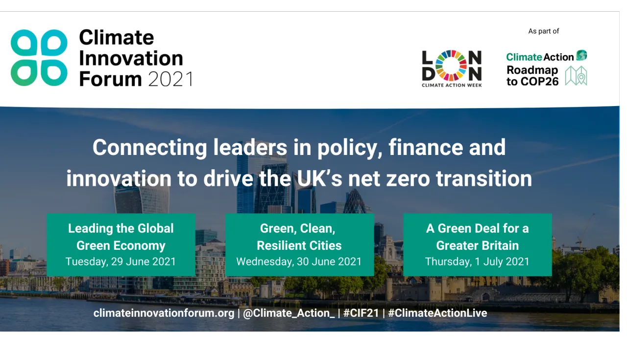 Industry Tracks: The Green Finance will begin at 13:00 BST