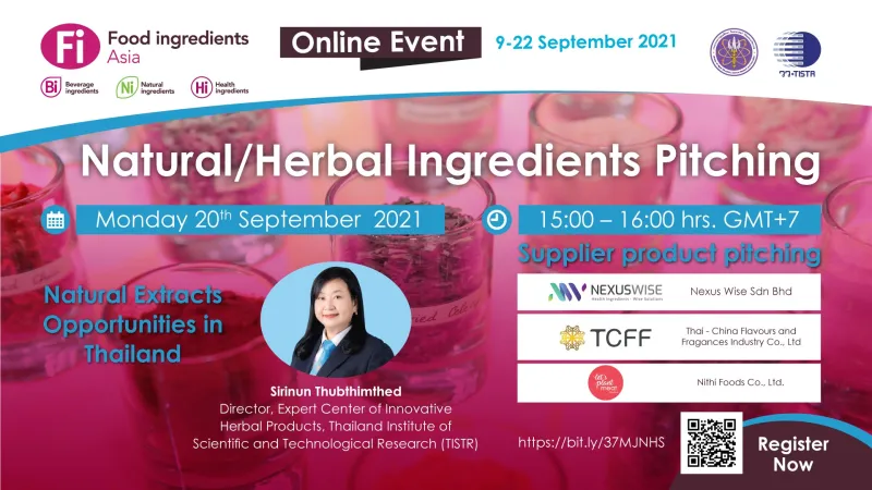 Natural and Herbal Ingredients Pitching