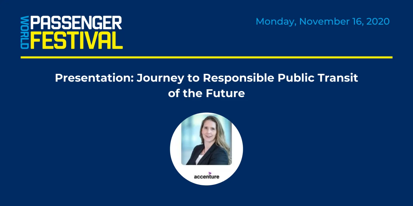 Presentation: Journey to Responsible Public Transit of the Future