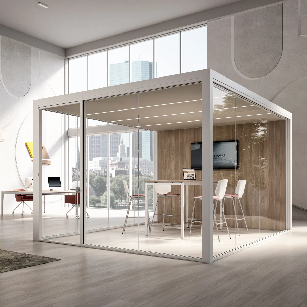 XCHANGE ACOUSTIC BOOTH - XW PARTITIONING