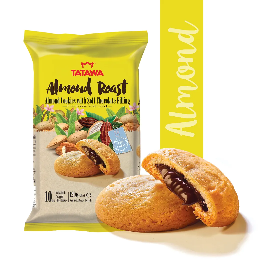 Almond Roast: Almond Cookies with Soft Chocolate Filling
